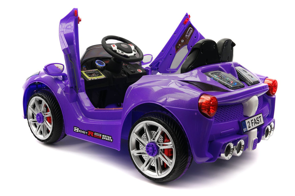 2021 SPIDER RACER RIDE-ON CAR TOYS FOR KIDS | PURPLE – Wheels N Kids